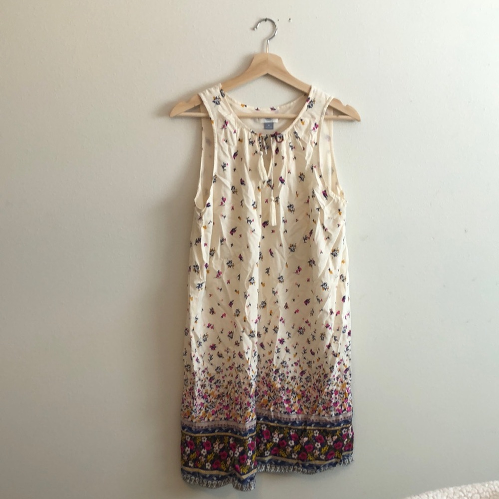 Spring floral dress